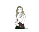 写真からシンプルな似顔絵イラストかきます SNSアイコンやハガキ、結婚式等でご使用頂けます! イメージ8