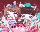 キラキラで可愛いTwitter用ヘッダー描きます キュートでポップでファンシー！ イメージ5