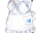 ＴＲＰＧやゲームの立ち絵を描きます あなただけのキャラクター立ち絵！ イメージ5