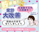 個別ケースで家計の問題点を改善させます 教育や老後資金の心配事を「家計の相談役」が全力でサポート！ イメージ1