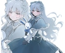 夢絵を描きます 詰め込み、一枚絵、立ち絵風、有数ききます イメージ1