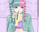 男女問わず可愛いイラスト描きます 納品したイラストは公開致しません イメージ6