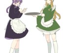 キャラクターイラストを作成します オリジナルキャラクターの一枚絵を作成します。 イメージ3