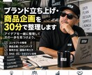ブランド立ち上げを30分で一緒に整理します 初心者向けにブランドづくりの最初の一歩を整理します イメージ1