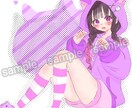あなたのキャラクターの全身イラスト描きます 自分のキャラクターが欲しい方へ イメージ1