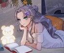 厚塗りイラスト  1枚絵描きます 厚塗りが得意です！お気軽にご相談下さい。 イメージ2