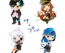 SDキャライラスト描きます SDキャラ限定♪SNSや動画利用にも！ イメージ2