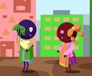 MVも！クレイジーなキャラクターアニメを制作します 個性的なアニメーションでインパクトのある動画を作ろう！ イメージ6