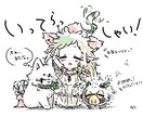 ゆるかわ、柔らかいタッチのLINEスタンプ描きます オリジナルLINEスタンプで、より楽しいやり取りを♪ イメージ5