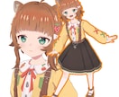 3Dモデル制作いたします 立ち絵のみでもOK！Vtuberさん向け3Dモデル イメージ8