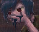 あなた専用SNSアイコンを描きます 人外可、鬱描写、不思議な世界観が売りです イメージ1