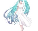 大人な雰囲気イラスト、キャラクターイラスト描きます ゲームのキャラクターイラストや各SNSアイコンでお困りの方へ イメージ5