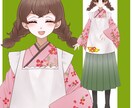 あなたの為に一枚のイラストをお描ききいたします ポップ　可愛い　立ち絵　小説表紙　BLも可能 イメージ9