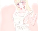 あなたの創作キャラの女の子♡描きます アイコンや壁紙に セクシーで可愛いイラスト イメージ6