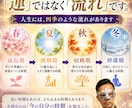 20年の霊視歴によりあなたの人生年表を鑑定します 仕事・結婚・転職・金運。人生が動く時期を読み解く未来霊視 イメージ3