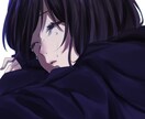 動画サムネイルや1枚絵のイラスト制作します キラキラとした透明感のある塗り、感情の深さを感じさせる イメージ5