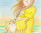 プレゼント用、商用イラスト描きます 色鉛筆で描いた暖かみのある優しい手描きイラストです。 イメージ1
