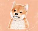 誕生色を使ったペットの似顔絵を描きます うちの子を世界に１つだけのアートに♪ イメージ1