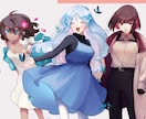 立ち絵制作いたします ✦ TRPG・Vtuber・ゲーム制作に対応 ✦ イメージ3