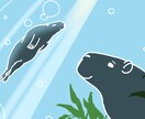 あなたのオリジナルキャラクターイラスト描きます アイコン・ヘッダー・デフォルメなんでもご相談下さい。 イメージ3