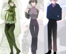 TRPG向けの立ち絵を作成します 気軽に依頼出来る価格設定を心がけています イメージ3