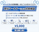 Meta広告初期設定・ターゲティングも致します ＼ココナラ出品キャンペーン／ 5名様限定！１万円→5000円 イメージ1