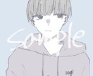 アイコン描きます まずは試しに！シンプルワンプラン！最短当日納品！ イメージ2