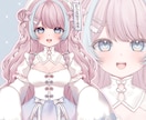 高品質なVtuber用のパーツ分け立ち絵制作します 企業実績あり！かわいいキャラが得意です！ イメージ5