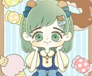 ロリータイラスト作ります※ロリ以外も描けます ゴスロリ・黒ロリ・和ロリの可愛いイラスト作成。 イメージ1