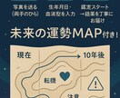 生年月日×手相×血液型で10年占います 2035年までの未来を予測 運命の流れを優しくガイド イメージ2
