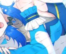 素敵に！可愛く！心を込めた立ち絵を作成します 肉感ある、可愛いかつ艶で表情豊かなイラストが得意です！ イメージ3