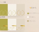 自由に編集できる結婚式ペーパーアイテム制作します デザインデータ納品。お好きな紙に印刷するだけで準備完了 イメージ3