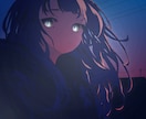 独特なアニメ風タッチで、イラスト/アイコン制作ます 青/赤の色彩とこだわりのキャラデザで描く、Lo-Fiイラスト イメージ5