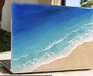 南国感じるPCカバー作成します MacBookやノートPCのカバーを海デザインで制作します イメージ2