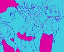 SNSアイコン描きます 色遣いに自信があります！かわいくてポップな絵ならおまかせ イメージ3