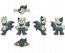マスコット・ケモノキャラクターをデザインいたします 三面図あり！あなただけのオリジナルキャラクターを制作致します イメージ5