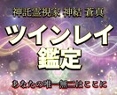 神託霊視家がツインレイかどうか霊視で視ます 本物か偽物か。覚悟のある方だけお受けします イメージ1