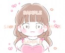 1人用♡お写真からゆるふわ似顔絵をお描きします 記念日のプレゼントや思い出作りにどうぞ♪ イメージ1