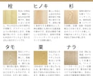 ナチュラルな無垢の木で命名書きを制作します ☆お好きな【樹種・フォント・背景デザイン】から選べます♪ イメージ5