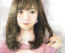 リアルで繊細✨美しい似顔絵を作成いたします 世界でたった一枚の似顔絵を作成します。大切な方のプレゼントに イメージ4