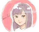 ほんのり似ている似顔絵アイコン描きます 絵柄は2種類。お好きな方を選べます！ イメージ9