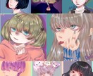イラストオーダー受けます あなただけのSNSアイコンいりませんか？( ˙꒳​˙  ) イメージ2
