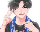 男性女性問わず厚塗り風SNSアイコン描きます 世界でひとつだけのあなたのイラストアイコンを作りませんか? イメージ4