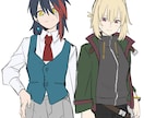 魂を入れる可愛いキャラデザします アニメ塗りでできます！可愛い元気なキャラ得意です！ イメージ7