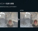 写真編集）スマホの旅写真、家族写真きれいにします 思い出写真の明るさ・色味・影・ピンボケ、丁寧に調整します！ イメージ3