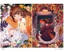 商用◎優しく温かな世界観が好きな貴方へお描きします 配信/Vtuber/MV/歌ってみた/立ち絵/アイコンなど イメージ6