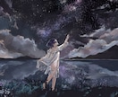 幻想的な一枚絵を描きます 背景あり、キャラクターのみ、どちらも可能です イメージ6