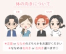 デフォルメミニキャラ表情アイコン8点セット描きます 使いやすい喜怒哀楽セットでSNSの印象アップ♪ イメージ3