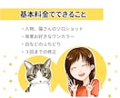 商用◎猫さんや動物と♪印象的なイラスト描きます ★アイコン／似顔絵／ビジネス／TwitterなどSNSに。 イメージ2
