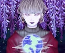 構図がシンプルで色鮮やかなイラストをお描きします SNS、動画、アイコン、観賞用に! イメージ3